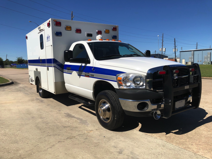 favorit flamme gullig 2009 Frazer Dodge Type 1 Ambulance • Texas Fire Trucks